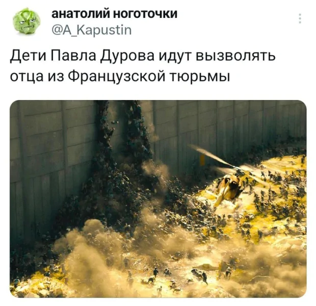 Юмор на злобу дня: Арест Дурова