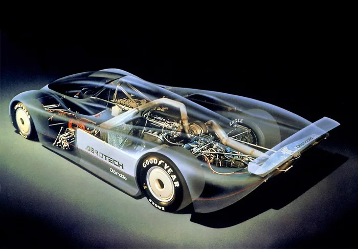 Как Oldsmobile Aerotech смог разогнаться до 443 км/ч на четырех цилиндрах в 1987 году