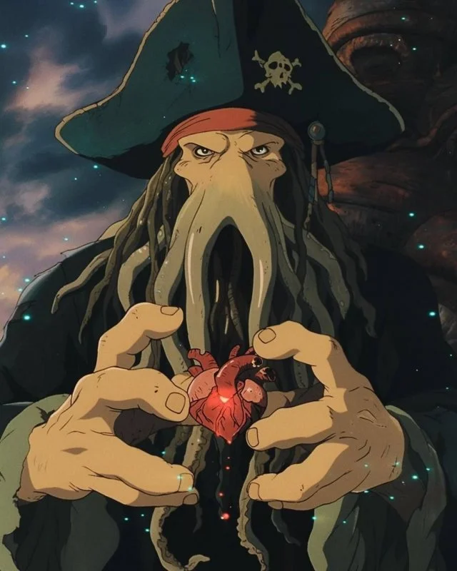 Как бы выглядели 'Пираты Карибского моря', если бы их создал Хаяо Миядзаки