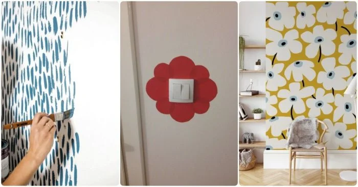 Тренд ремонта 2024 года: яркие рисунки вместо обоев в интерьере