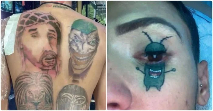 15 катастрофических татуировок, которые могли сделать только неумехи