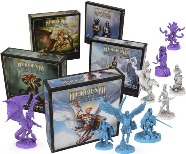 Настольная игра по 'Героям 3' официально выходит в России