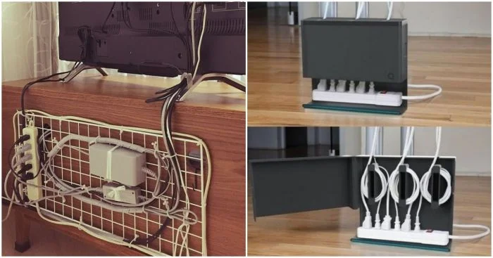 17 умных решений для скрытия проводов в квартире