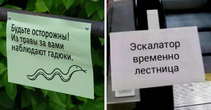 16 смешных объявлений, которые поднимут настроение