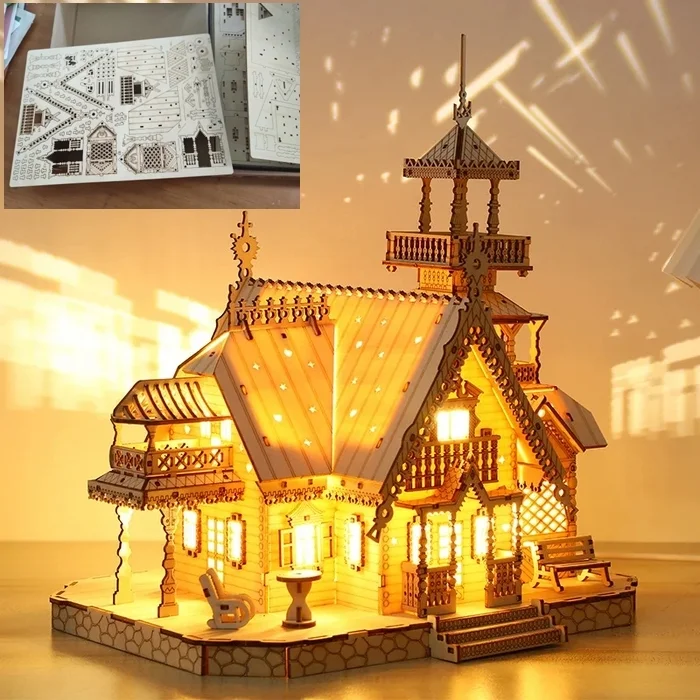 25 наборов для любителей конструкторов из дерева