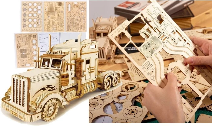 25 наборов для любителей конструкторов из дерева