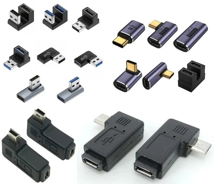 Угловые адаптеры для проводов