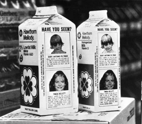 Тёмные истории и тайны 'детей с пакета молока'