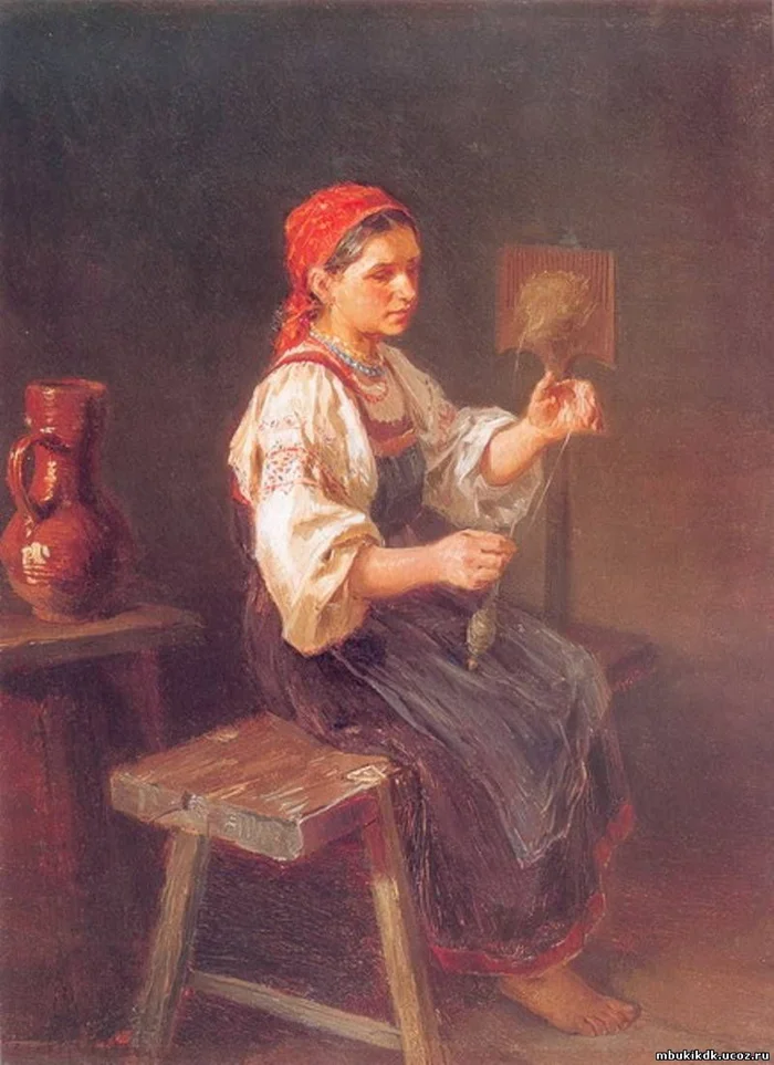 Из чего изготавливали одежду в дореволюционные времена?