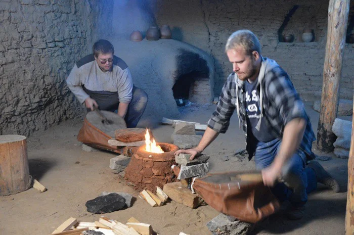 Справится ли каменный топор с деревом?