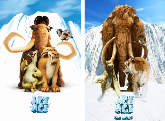 Из мультяшек в реальность: как художник заменил рисованных животных на настоящих