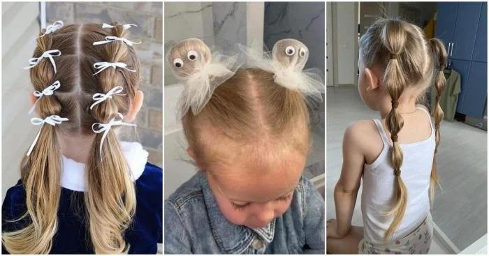 Идеи простых и стильных причесок для девочек в школу