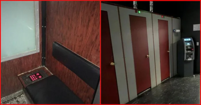 Приватные кабинки у офисов в США: почему даже миллионеры стоят в очереди?