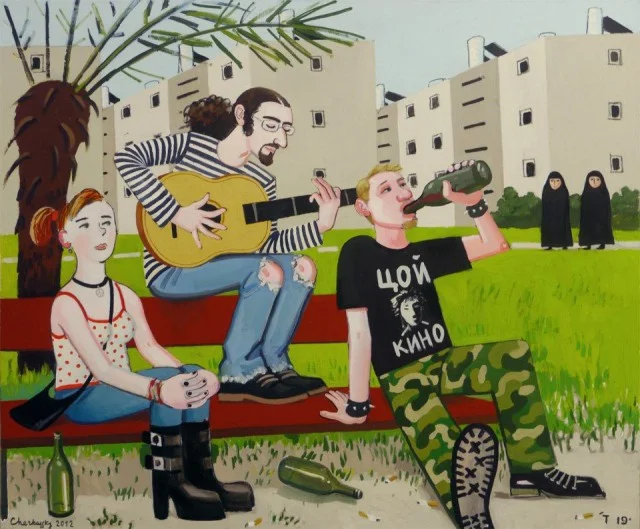 Советское детство в картинах Зои Черкасской