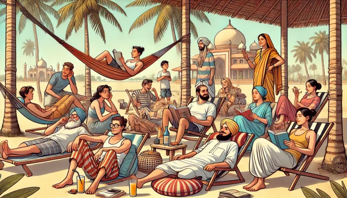 Индусы те еще лентяи и раздолбаи