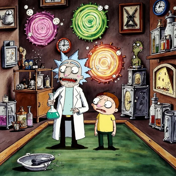 Нейросеть представила свою интерпретацию братьев Колобков