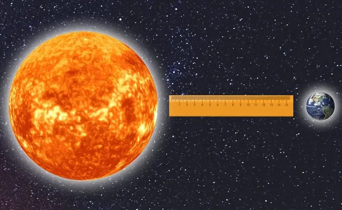 Огромное расстояние между Солнцем и Землёй: насколько оно велико?
