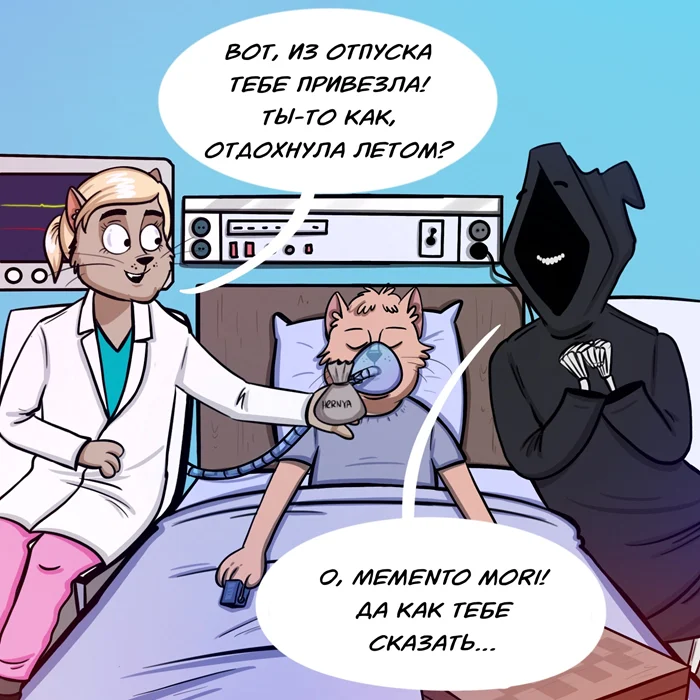 Как Смерть провела лето