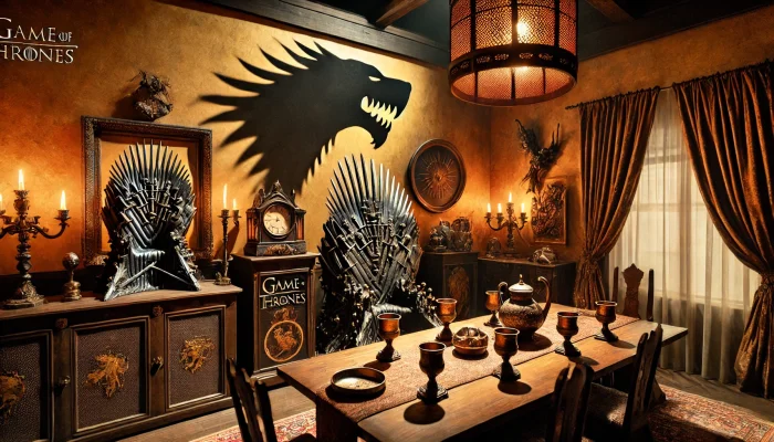 Как украсить дом в стиле "Игры престолов": 15 крутых идей
