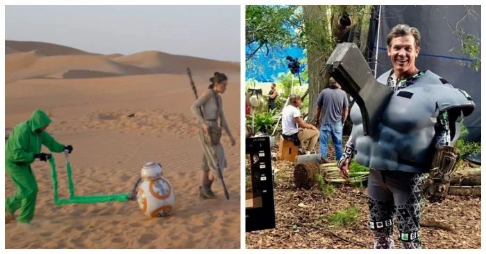 Секреты съёмочного процесса в 22 уникальных фотографиях