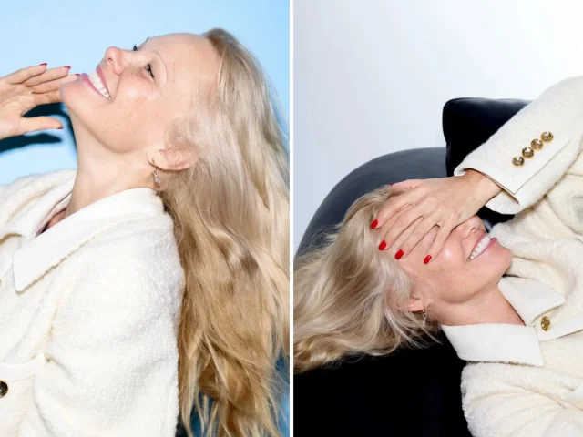 Яркая фотосессия Памелы Андерсон для журнала Glamour