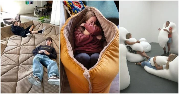 Необычные диваны, которые так и манят остаться на них подольше