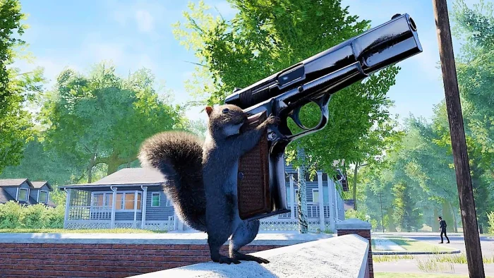 Squirrel With a Gun!
