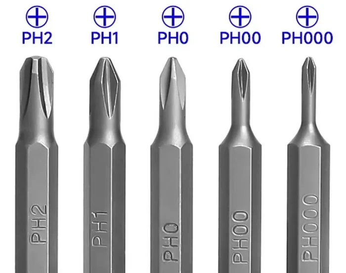 Крестовые отвёртки тоже бывают разные