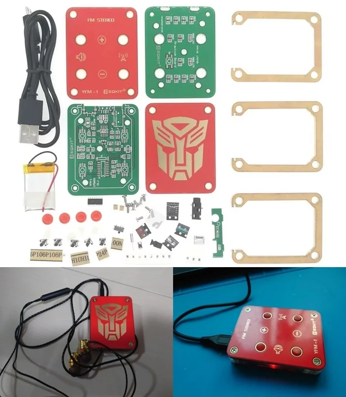 10 наборов для обучения пайке и поверхностного монтажа