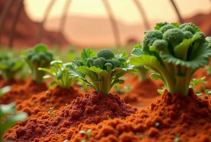 5 съедобных овощей и ягод, которые смогут расти на Марсе