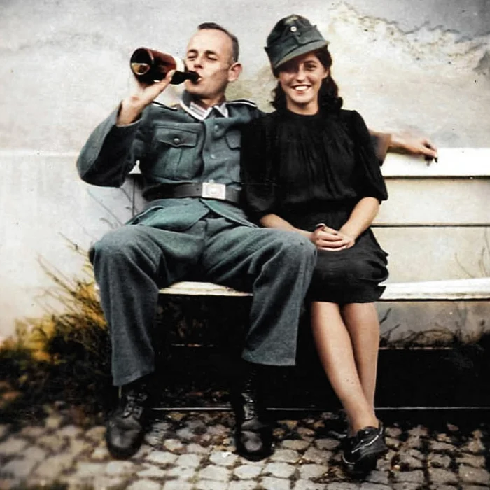 Уникальные снимки с полей Второй мировой войны