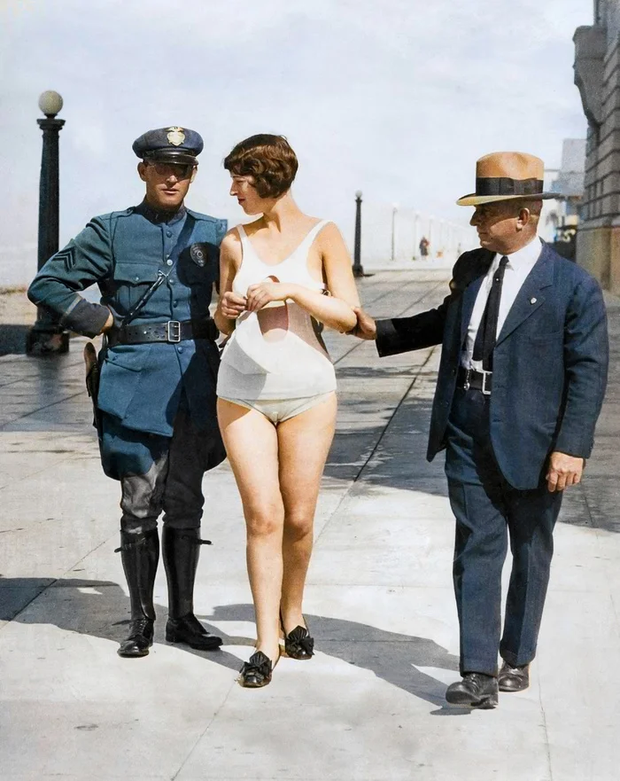 Необычные фотографии США: 20 раскрашенных снимков прошлого века