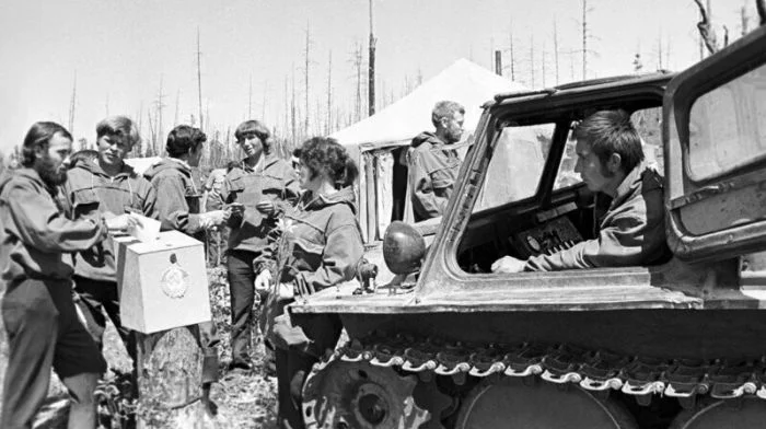 Уникальные кадры из жизни советской эпохи