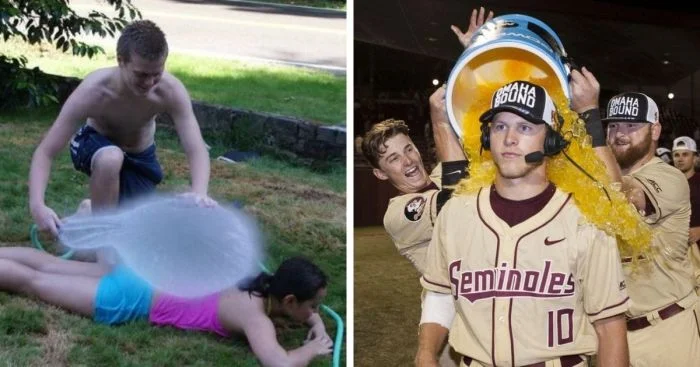 Фото за секунду до неожиданности