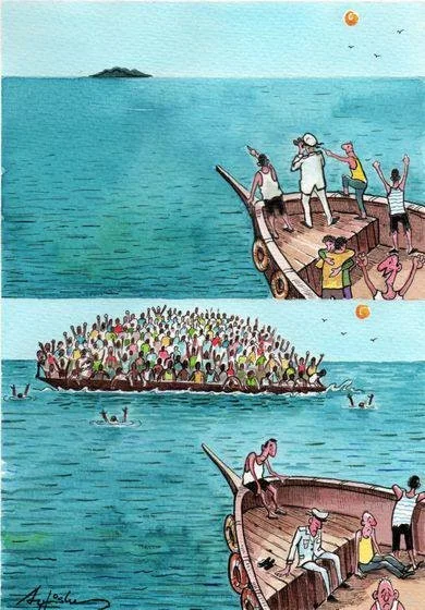 Иллюстрации с глубоким подтекстом