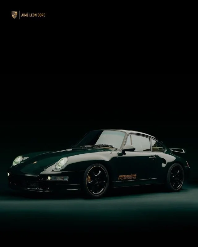 The Aime Leon Dore Porsche 993 Turbo - настоящий красивый автомобиль