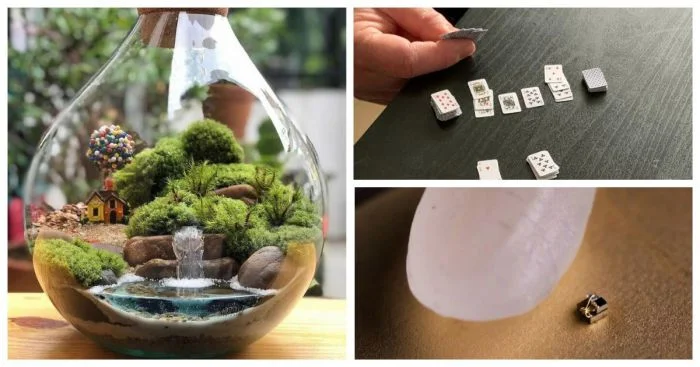 Миниатюрные шедевры: 35 диковинок планеты