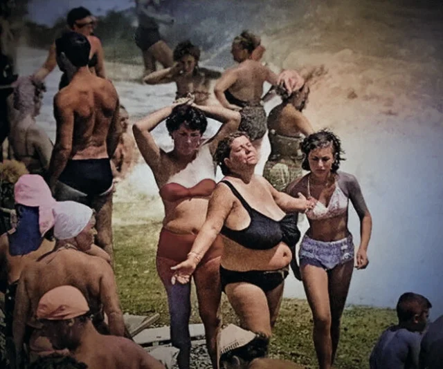 Советская эпоха и особенности женских фигур на фотографиях