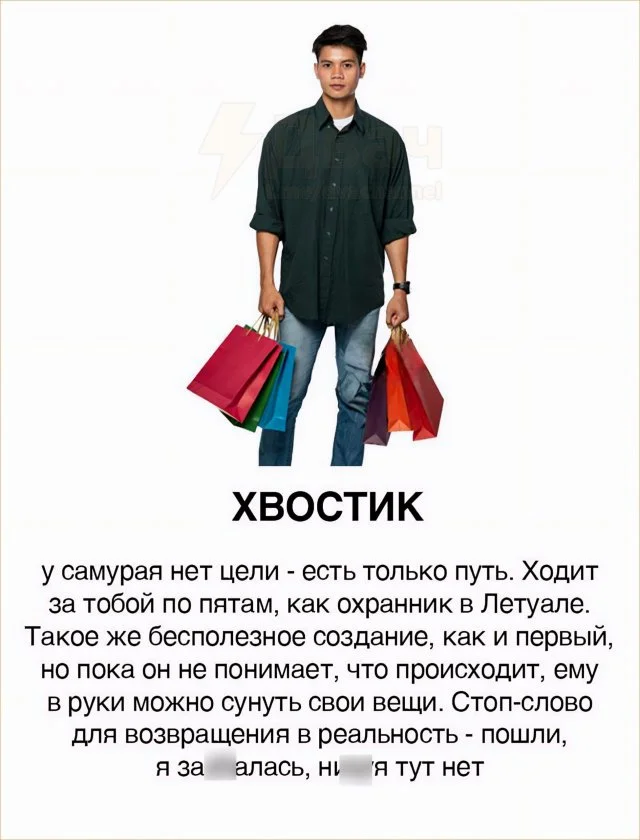 Какие бывают парни на шопинге: взгляд девушки