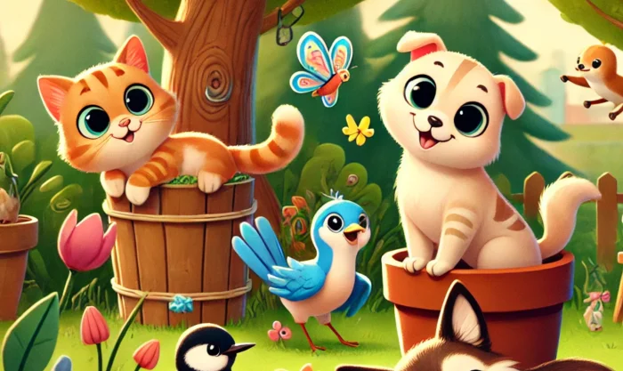 Пушистые и пернатые шалунишки