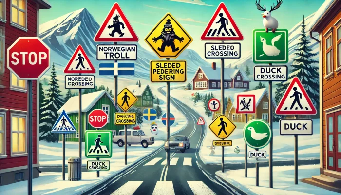 Дорожные знаки, которые удивляют