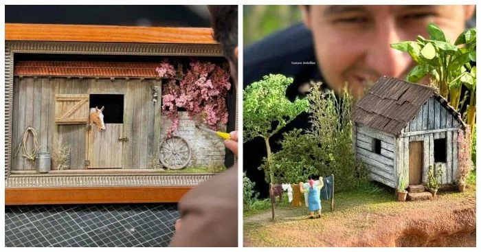 Удивительные миниатюры: реалистичные диорамы от талантливого художника