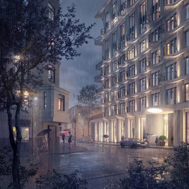 Новый дом на Патриарших прудах вызвал бурные споры в соцсетях