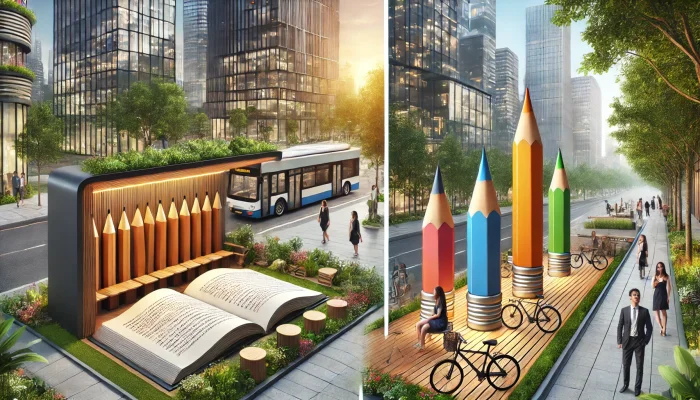 Уличный дизайн, делающий города ярче и уютнее