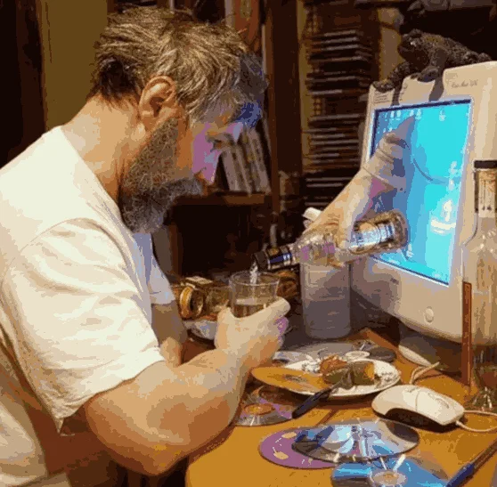 Алкоголь и интернет: забавные стороны общения в сети