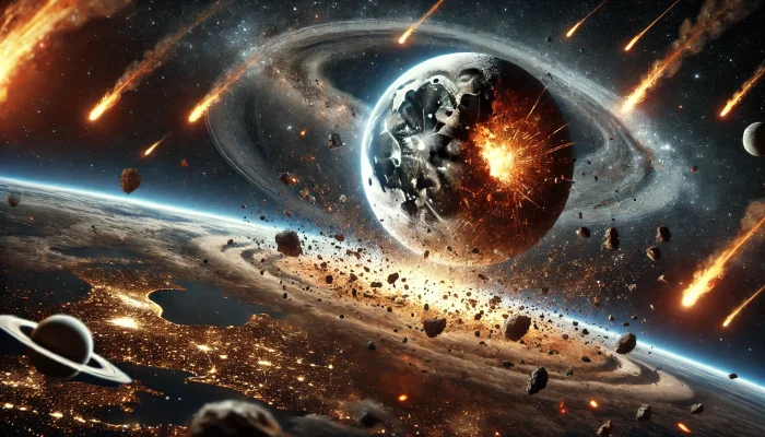 Что произойдёт с Землёй, если Луна взорвётся?