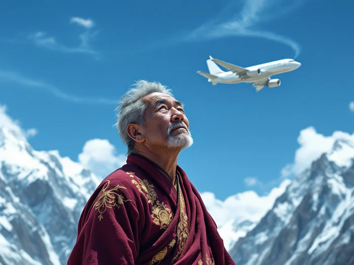 Тибет в небе: почему самолёты обходят этот регион стороной?