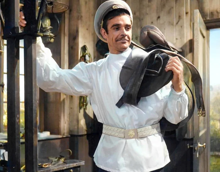 20 раскрашенных кадров со съемок культовых фильмов ХХ века