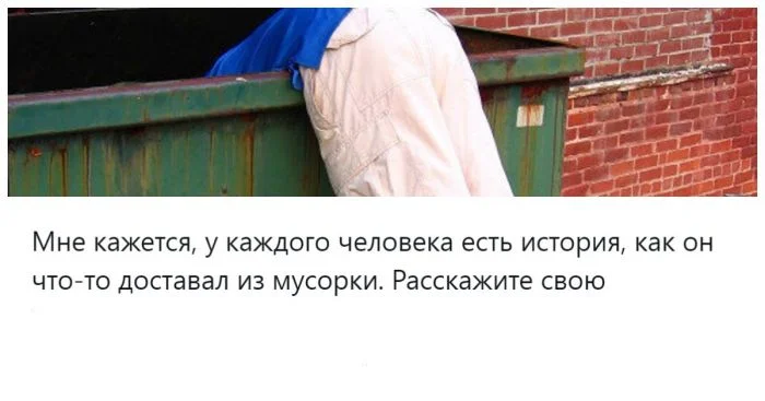 Что скрывают мусорные баки? Неожиданные находки пользователей