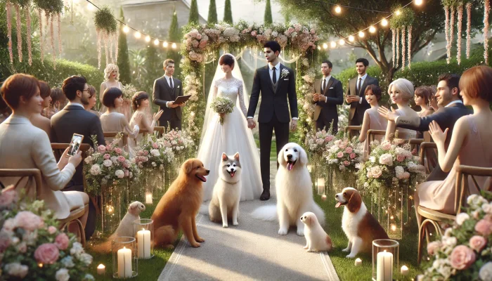 Особые гости на свадьбе: 30 примеров ярких и трогательных церемоний